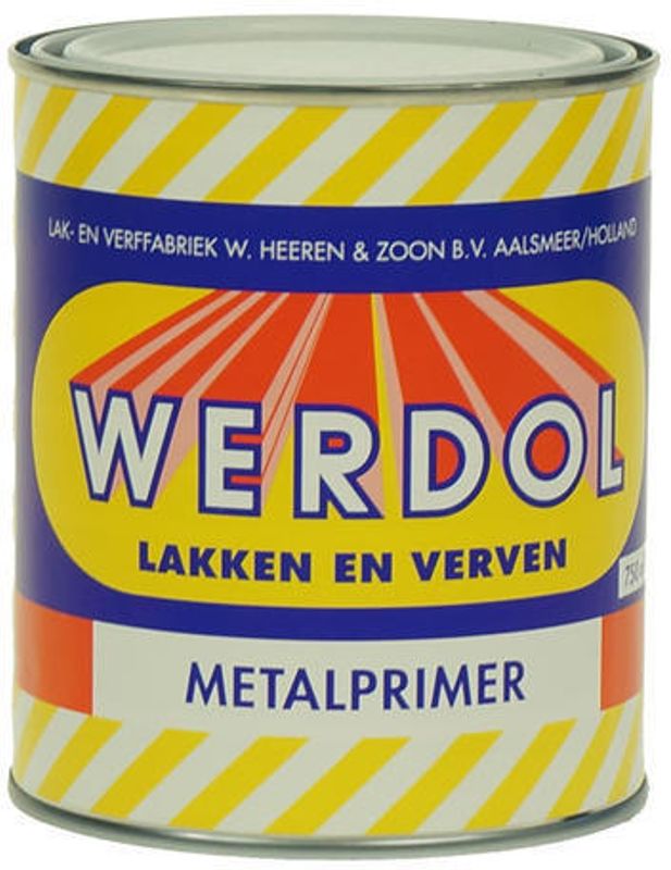 Werdol Metalprimer Wit 0,75L