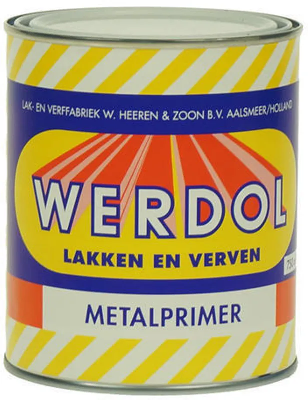 Werdol Metalprimer Wit 0,75L